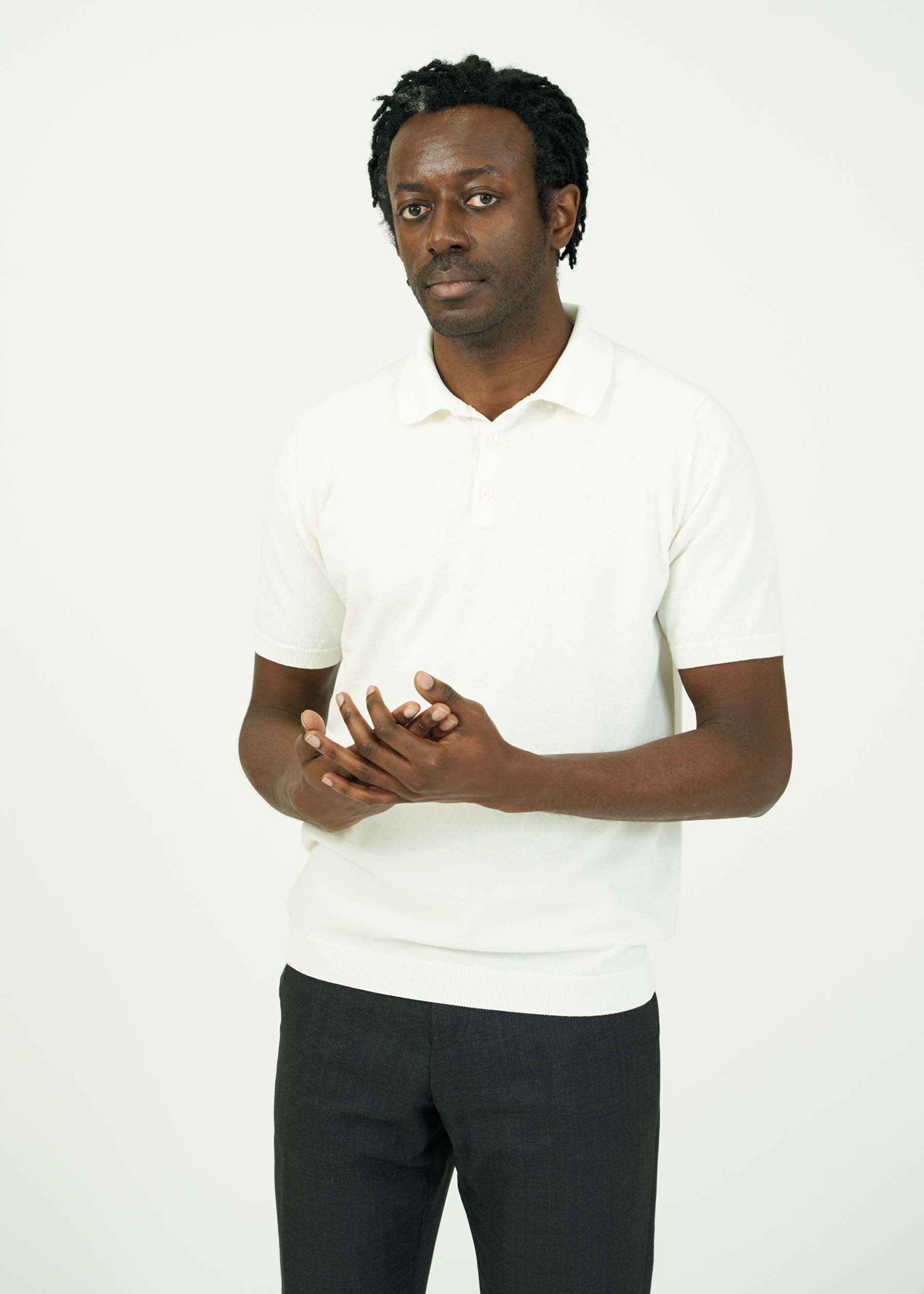 ICE COTTON POLO NECK