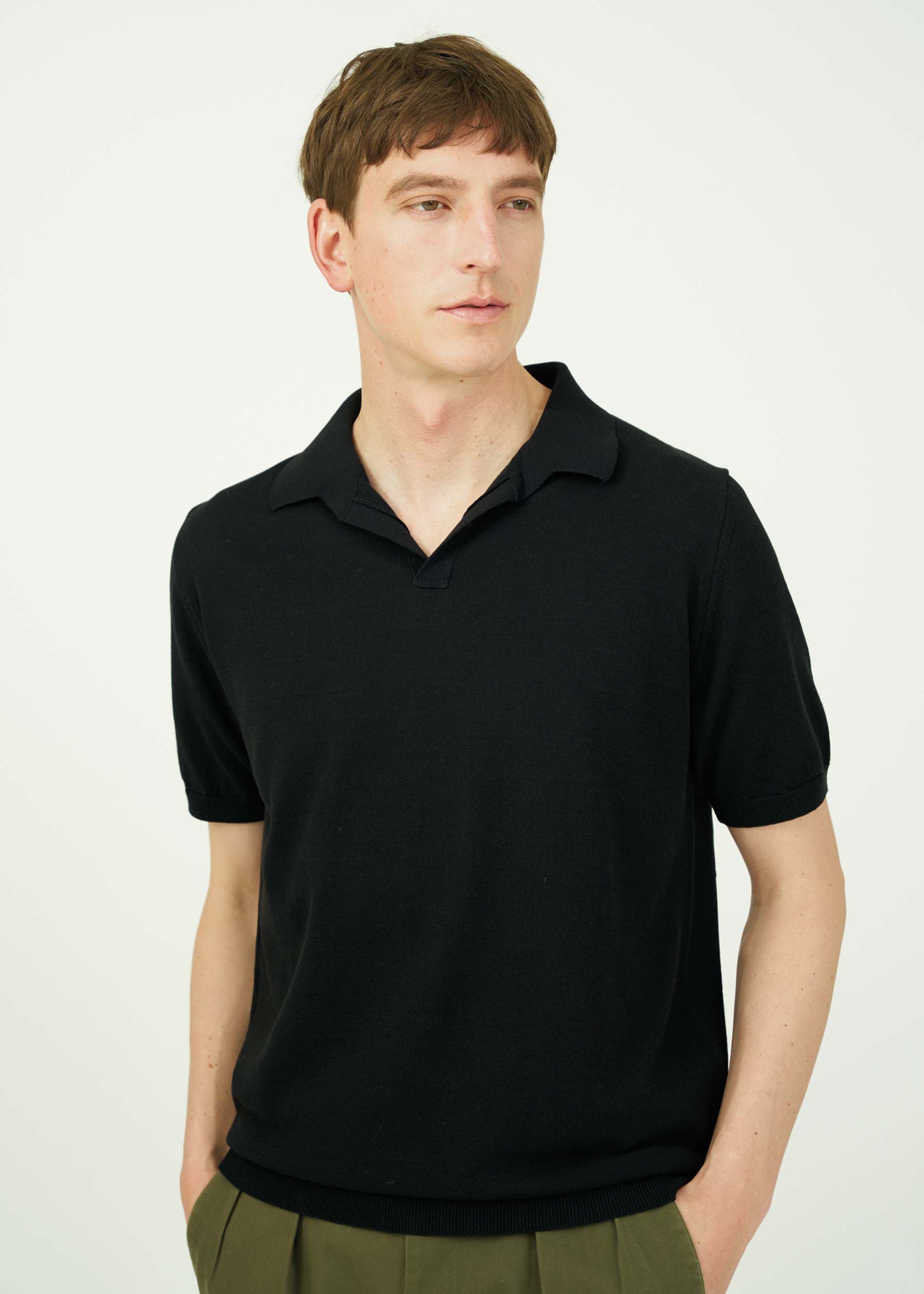 ICE COTTON SKIPPER POLO NECK