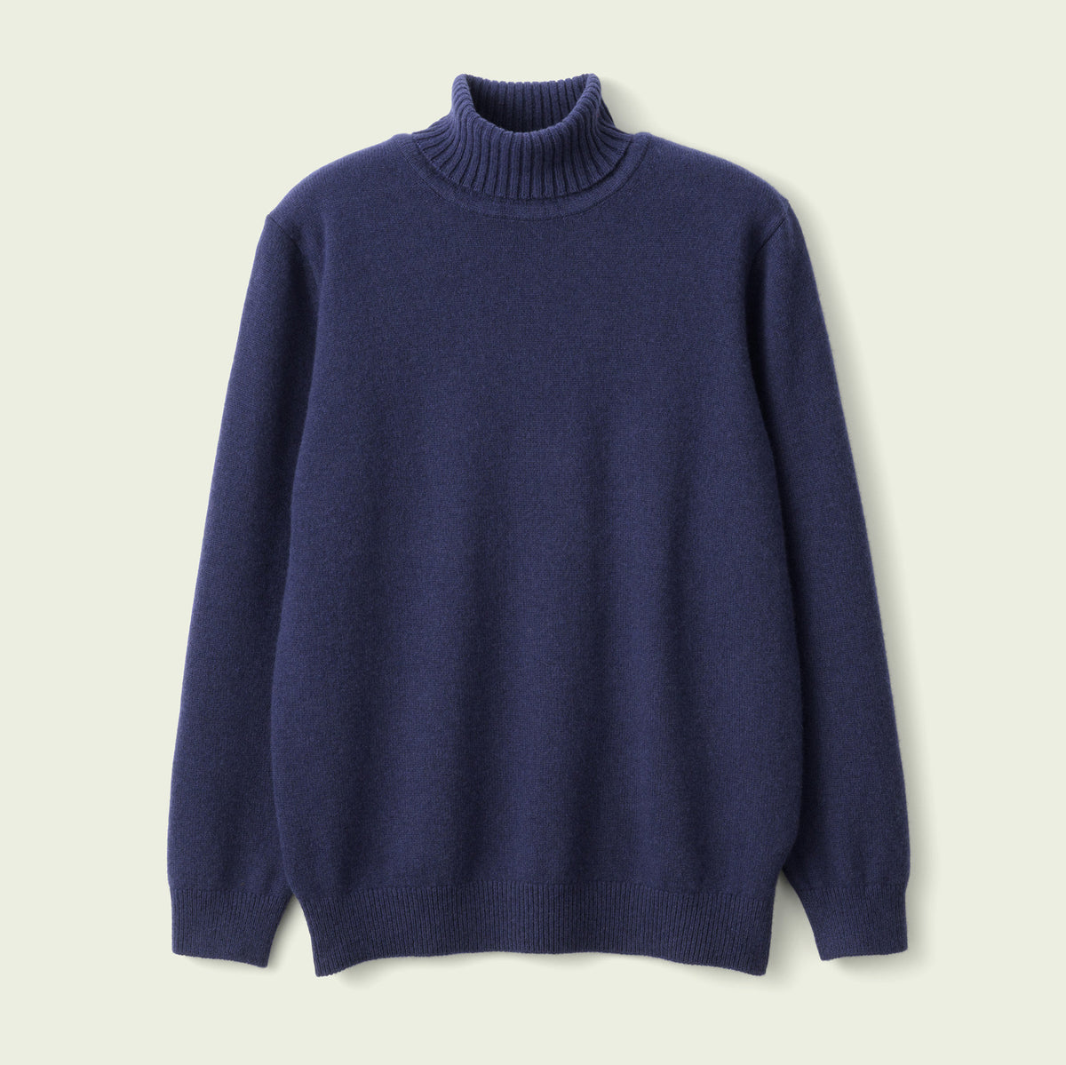CASHMERE SILK WOOL TURTLENECK