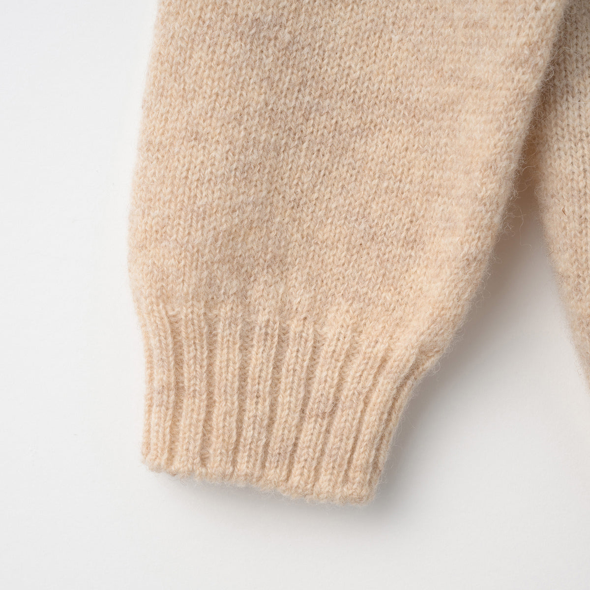 【UNISEX】SHETLAND WOOL CREWNECK SWEATER