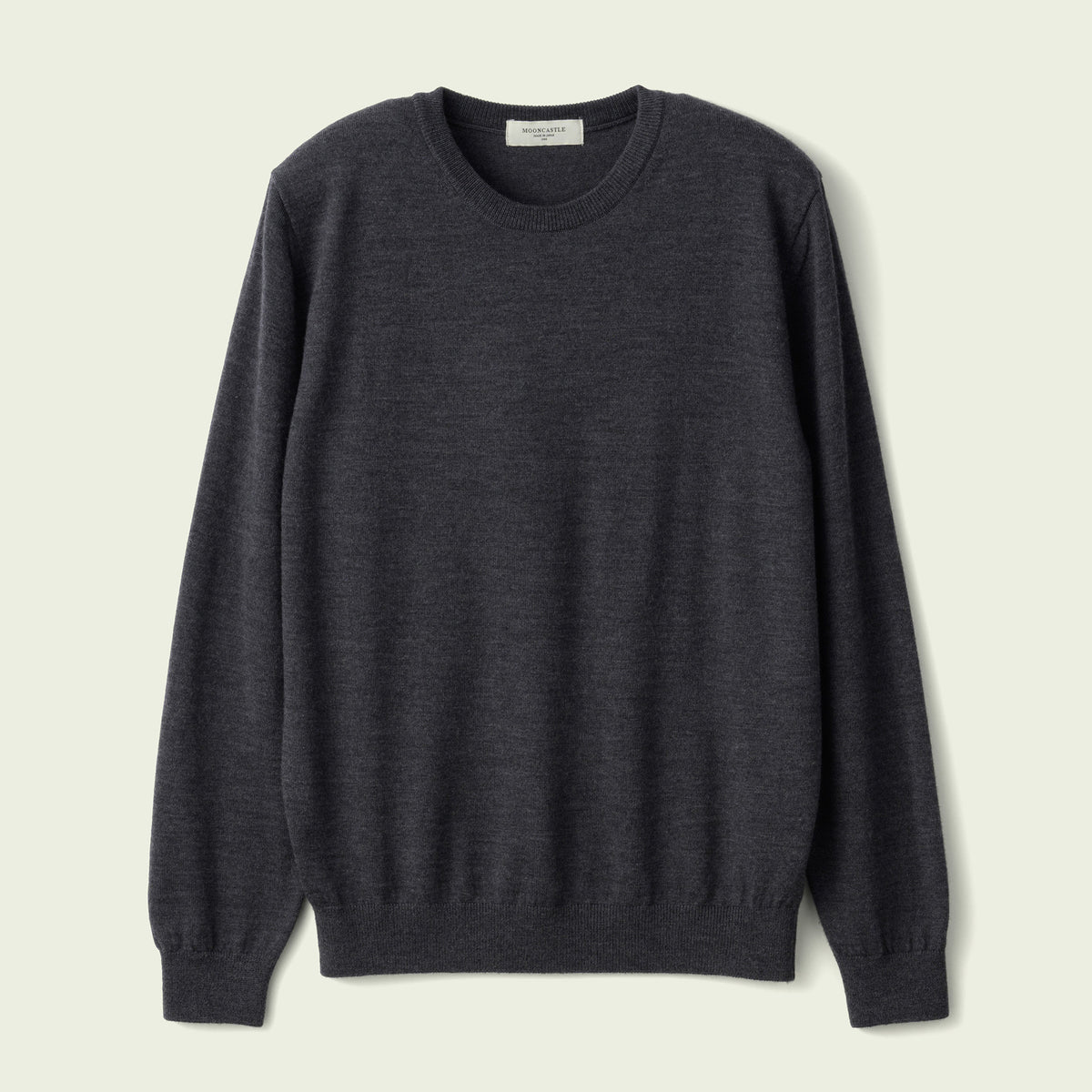12G Lightweight Merino Wool Crewneck