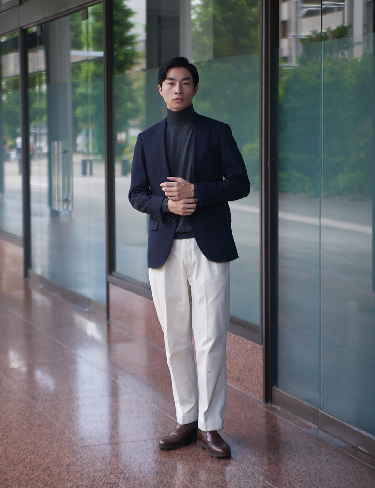 12G Lightweight Merino Wool Turtleneck