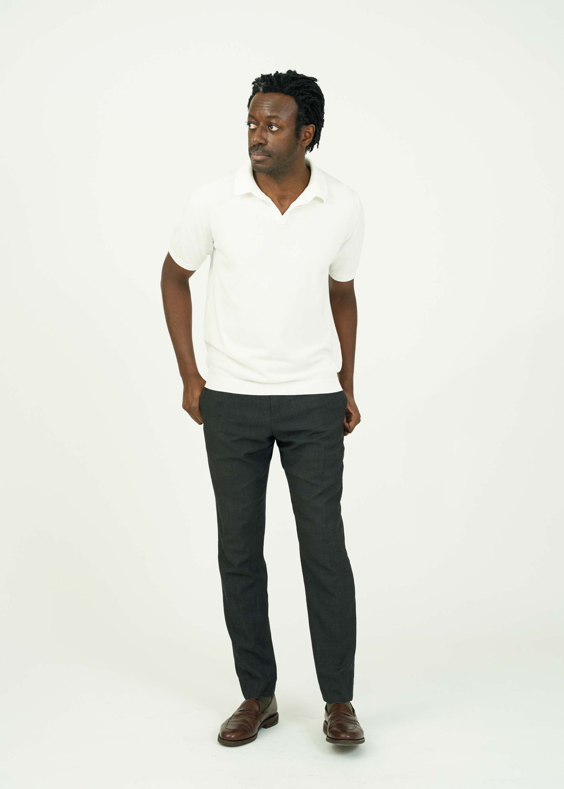 ICE COTTON  SKIPPER POLO NECK