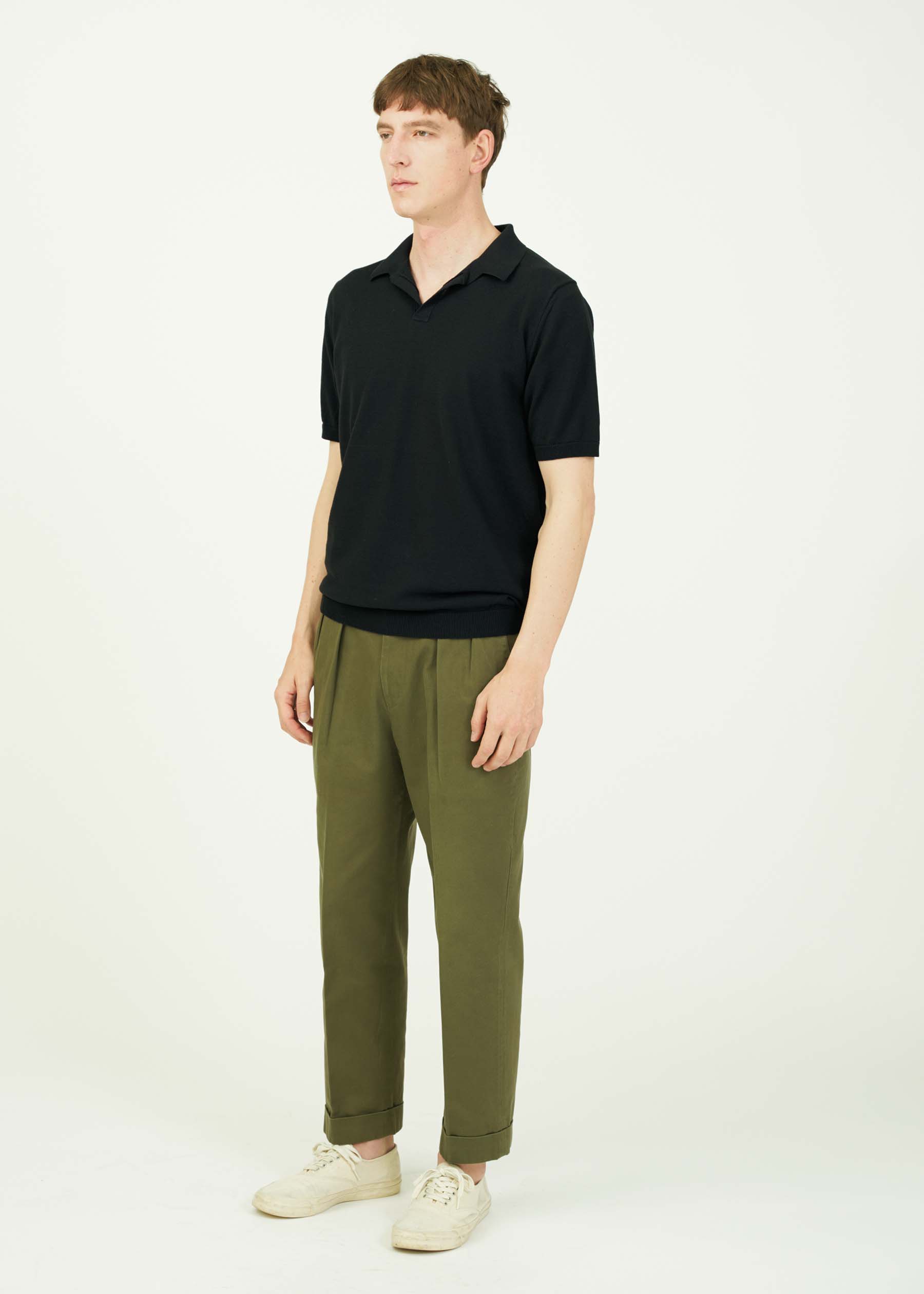 ICE COTTON  SKIPPER POLO NECK