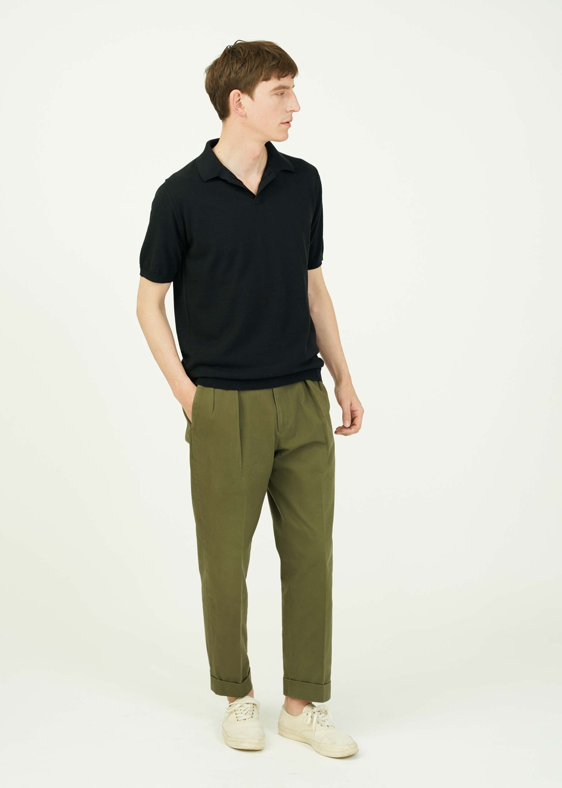 ICE COTTON  SKIPPER POLO NECK