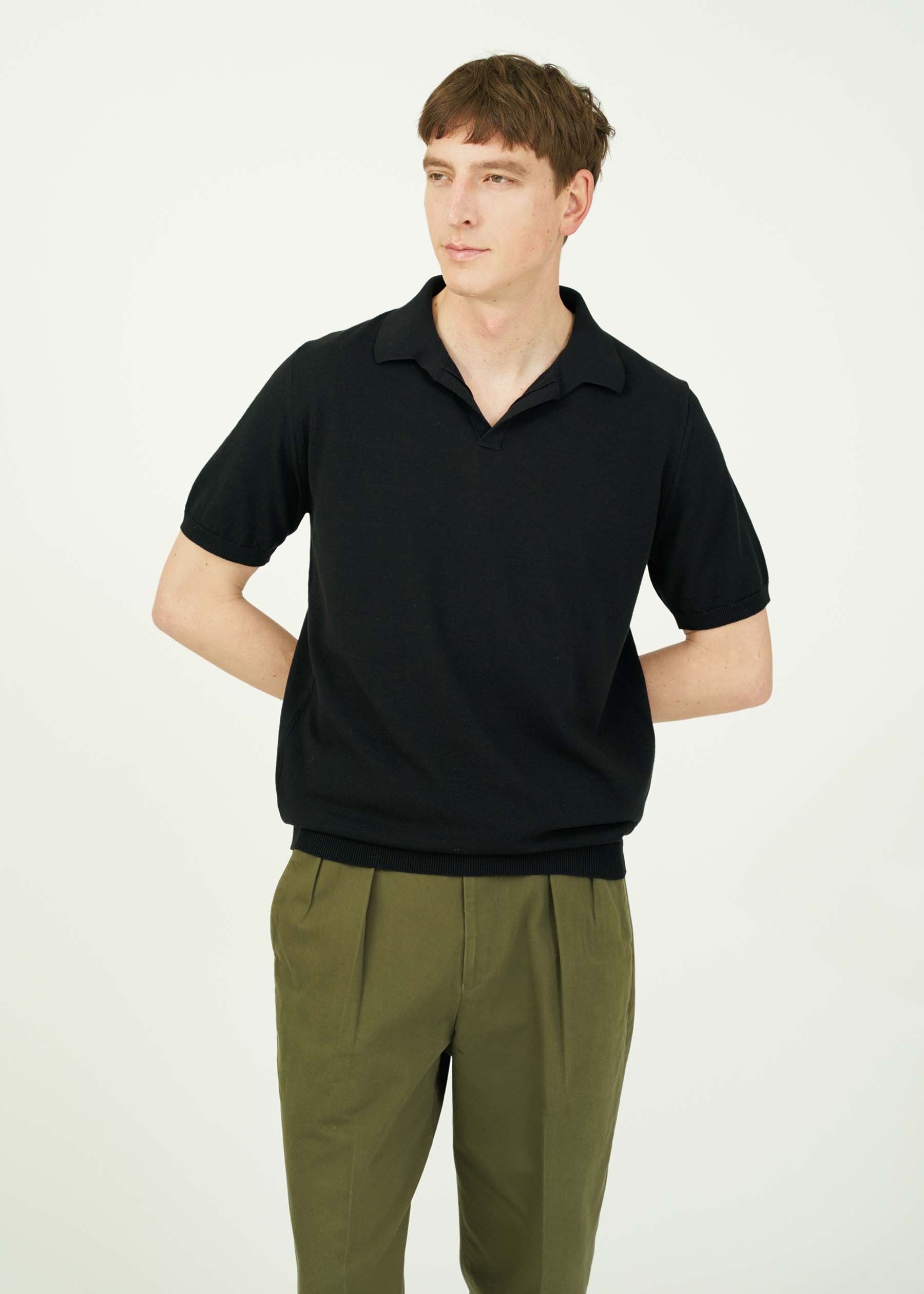 ICE COTTON  SKIPPER POLO NECK