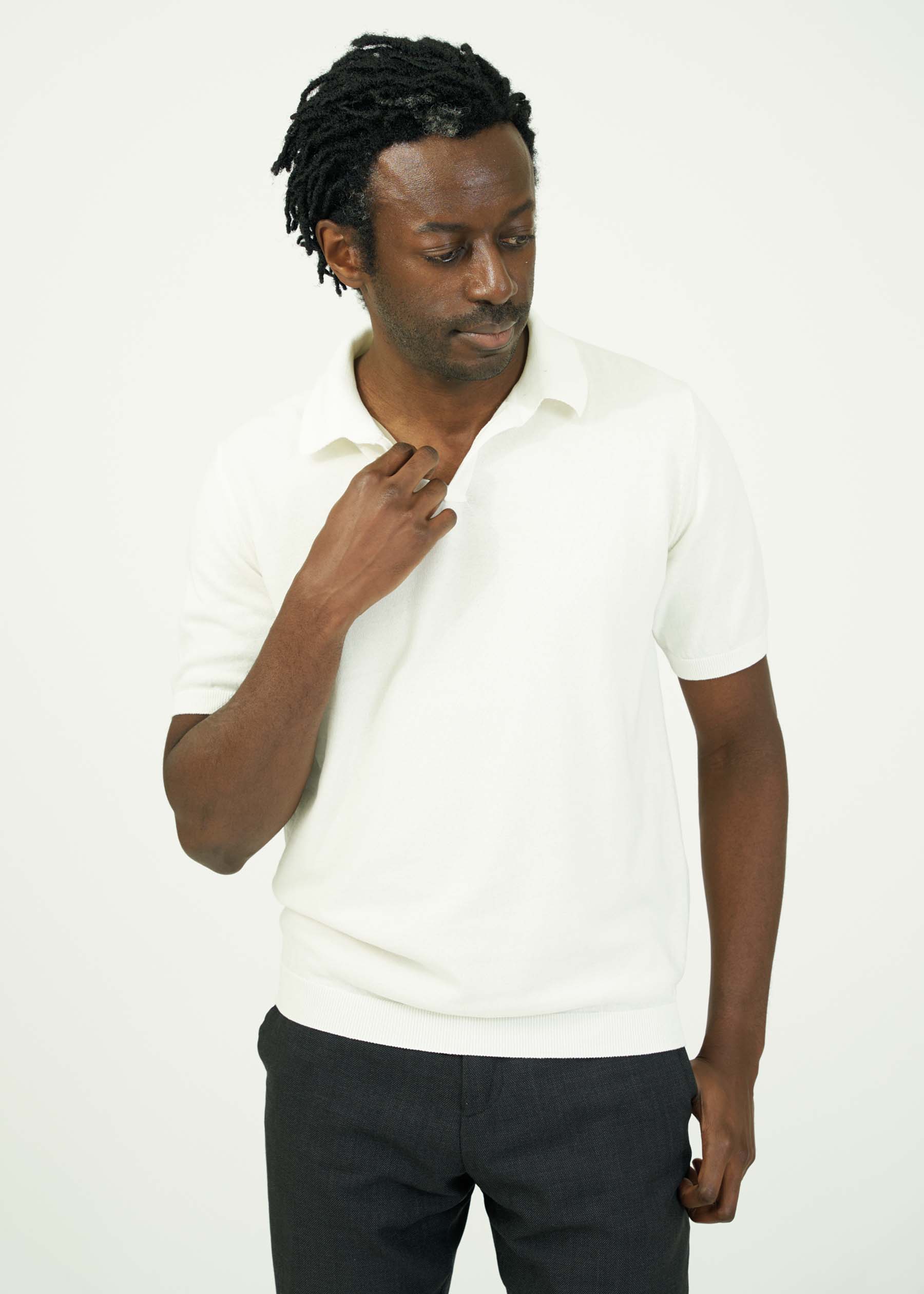 ICE COTTON  SKIPPER POLO NECK