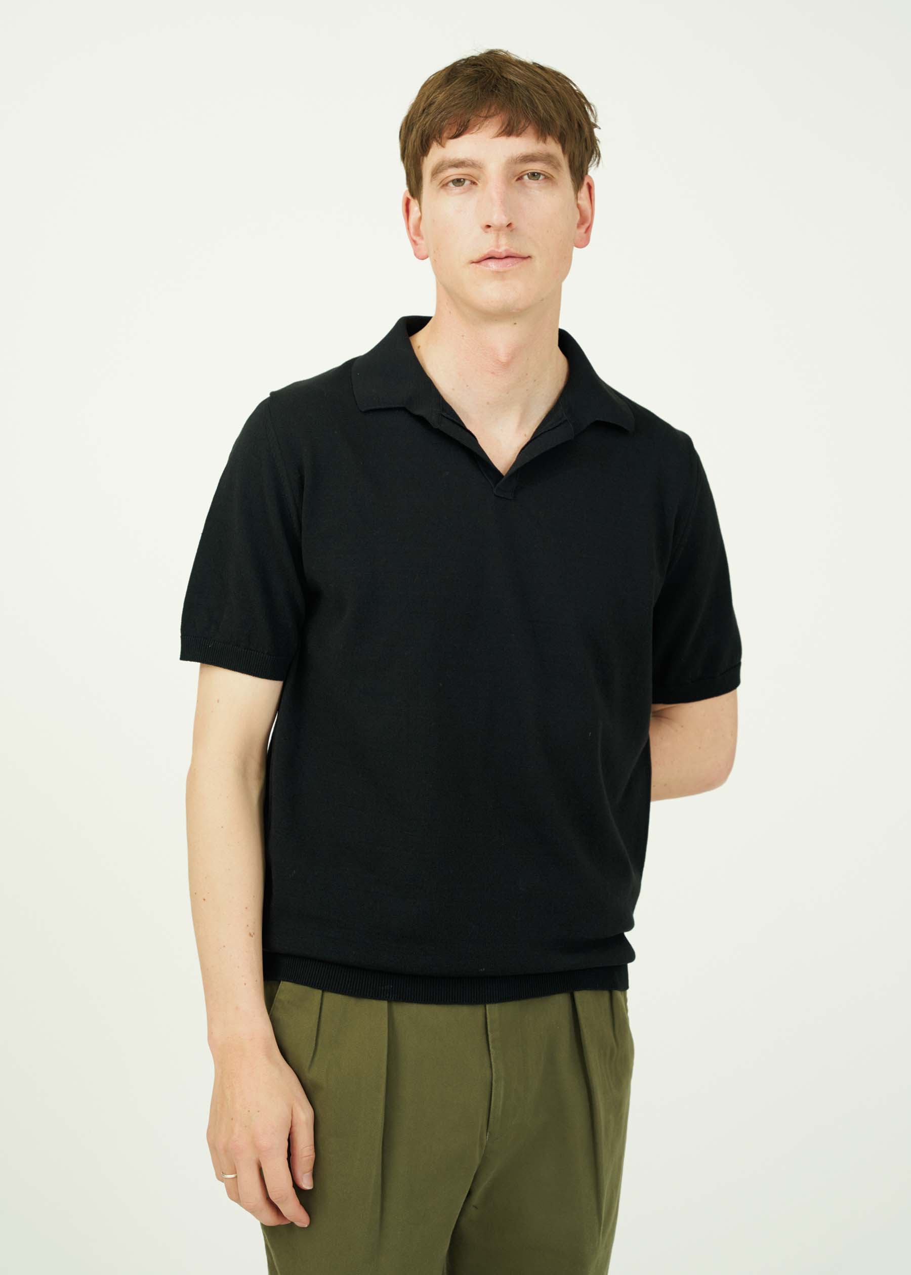 ICE COTTON  SKIPPER POLO NECK