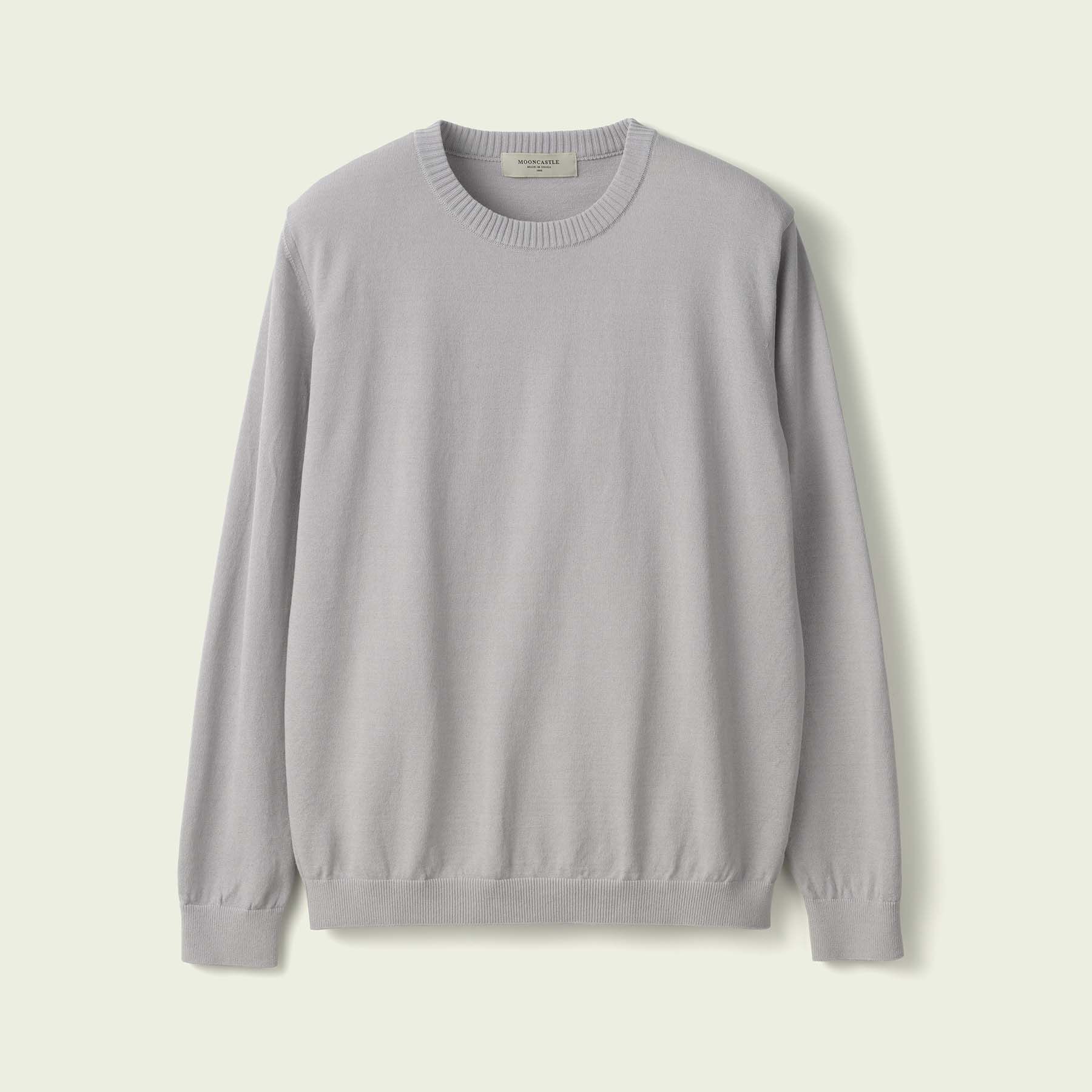 ICE COTTON LONG CREWNECK