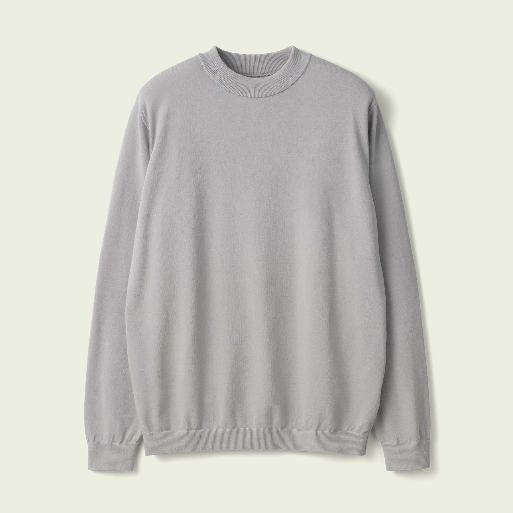 ICE COTTON  LONG MOCKNECK