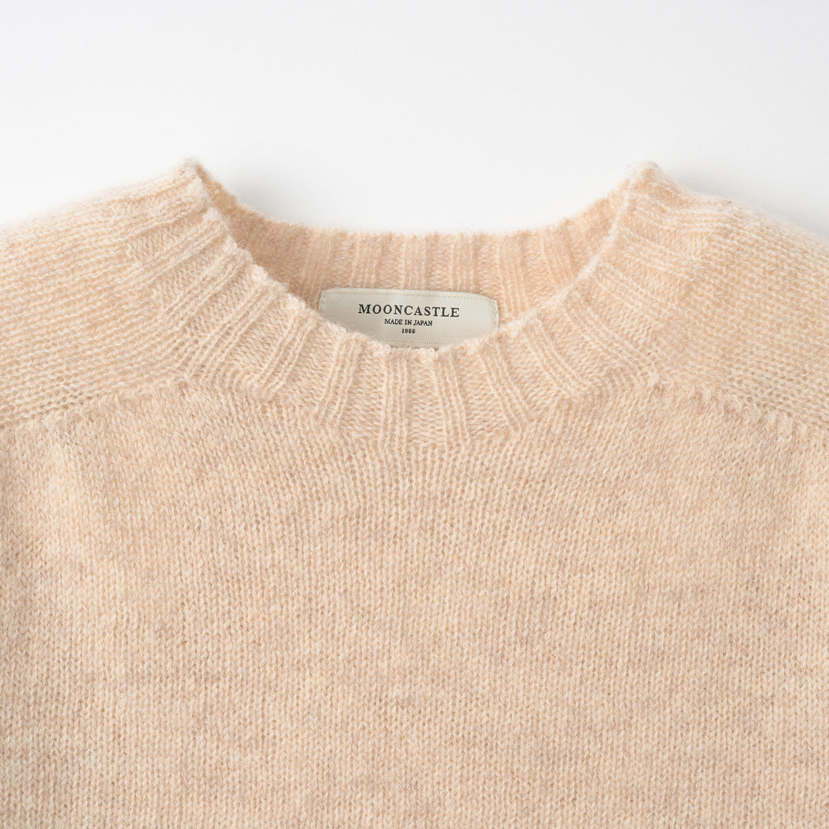 【UNISEX】SHETLAND WOOL CREWNECK SWEATER