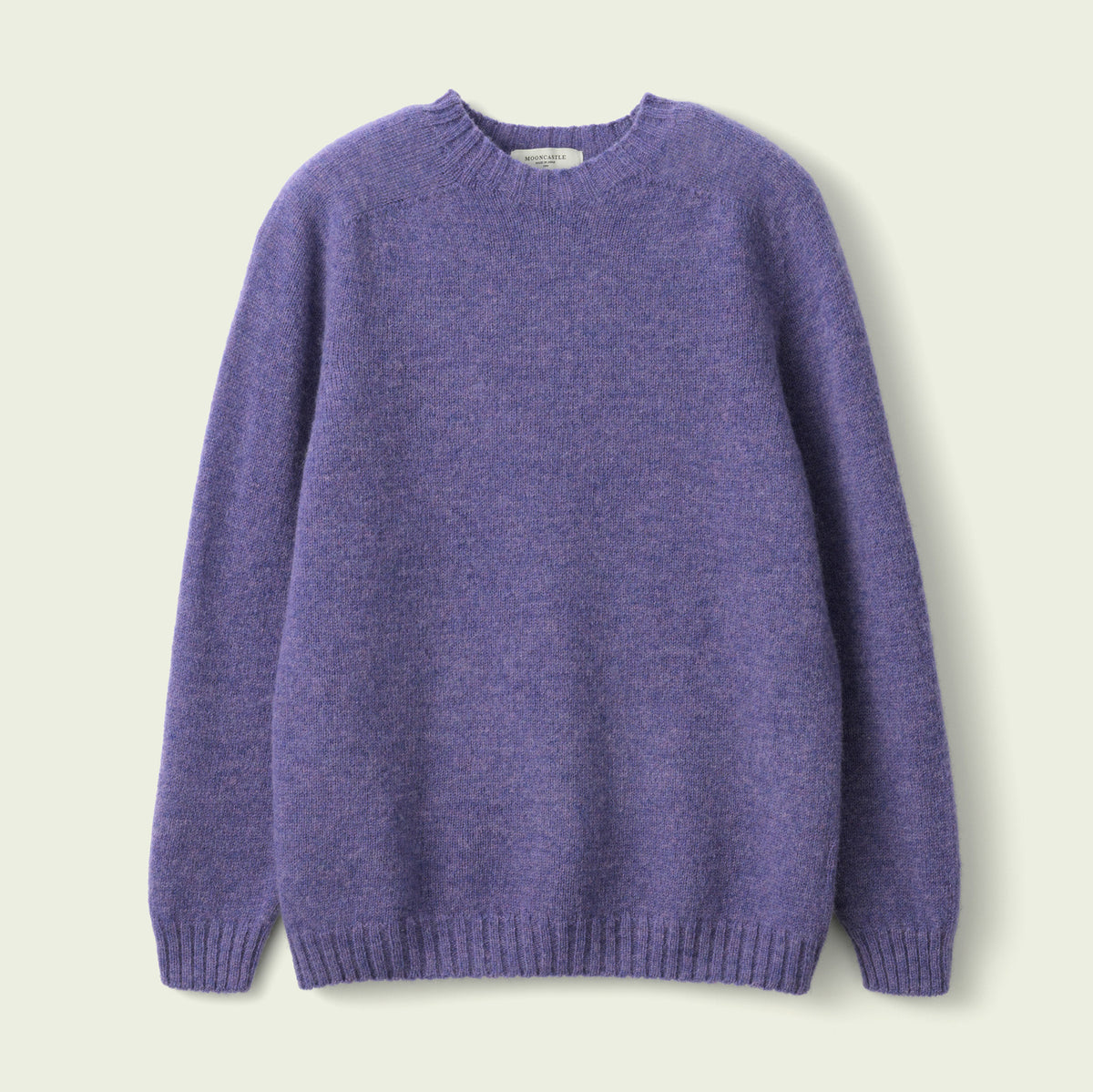 【UNISEX】SHETLAND WOOL CREWNECK SWEATER