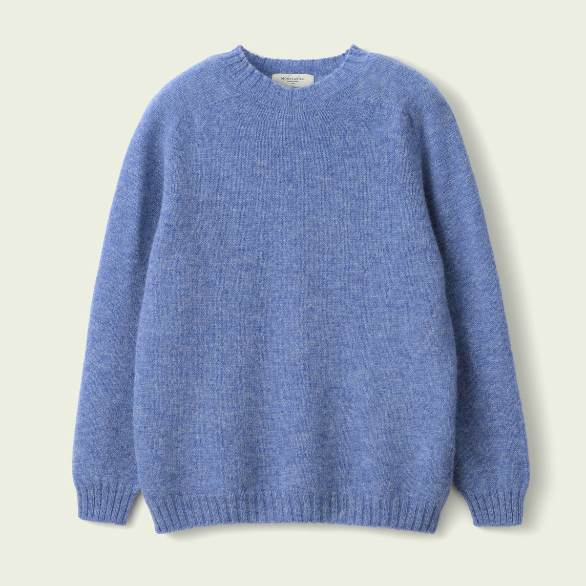 【UNISEX】SHETLAND WOOL CREWNECK SWEATER