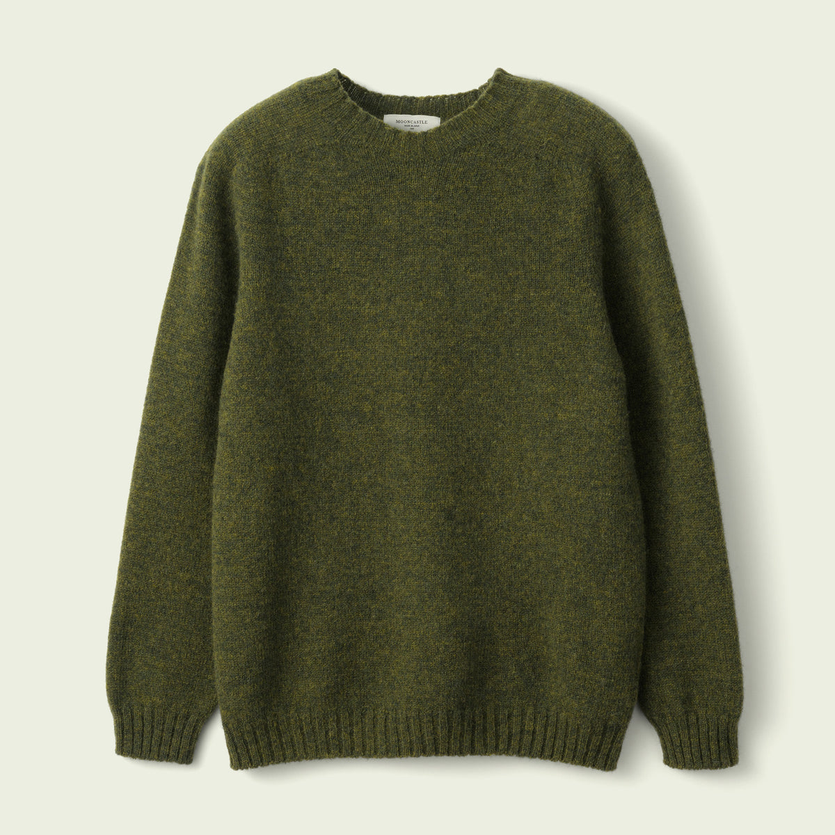【UNISEX】SHETLAND WOOL CREWNECK SWEATER